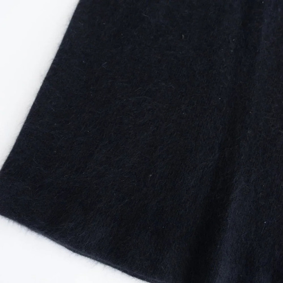 Vintage Richard & Co. Two Piece Black & Purple Turtleneck Sweater &  Skirt Set S - Picture 4 of 15